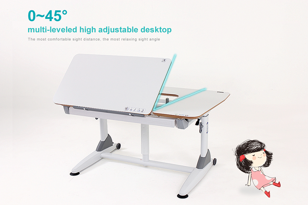 ergonomic desk, height adjustable desk, ergonomic furniture, tilt desktop, work from home, standing desk